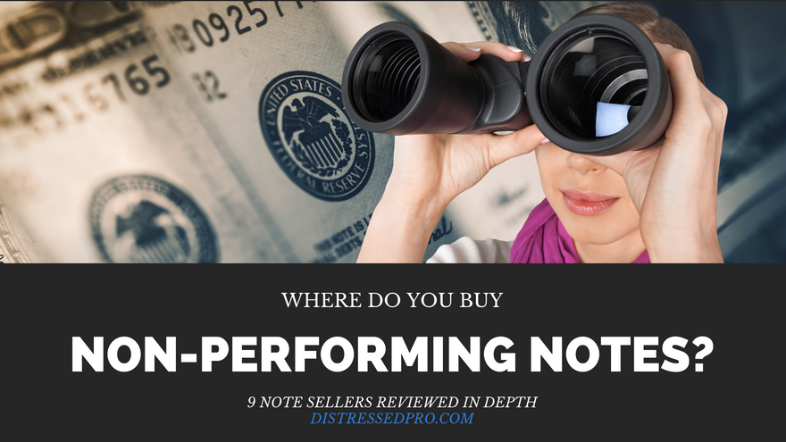 where to find non-performing notes for sale