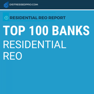 Top 100 Banks with Residential REO Report