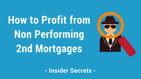 Non-performing 2nd mortgage