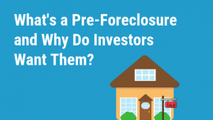 what is a pre foreclosure