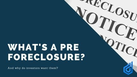 What's a Pre-Foreclosure