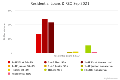U.S. Residential Loans & REO Chart [Q3 2021]