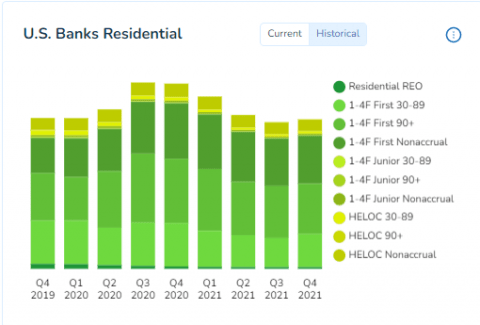 U.S. Residential Loans and REO Chart [Q4 2021]